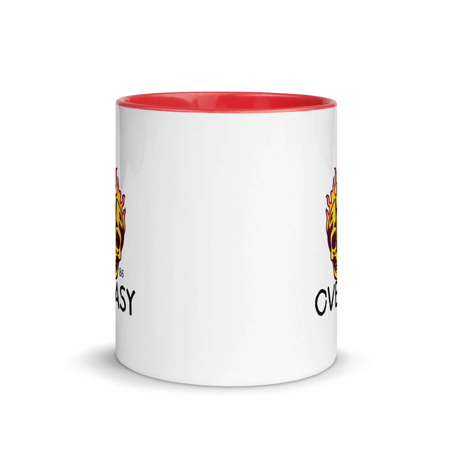 OVEREASY Mug with Color Inside