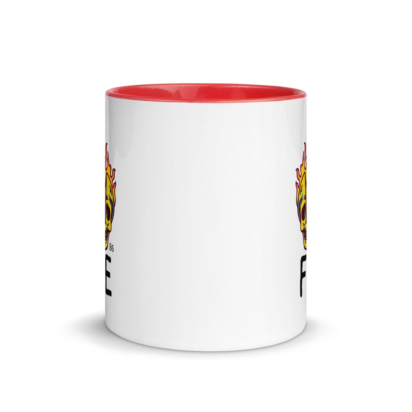 FIRE Mug with Color Inside