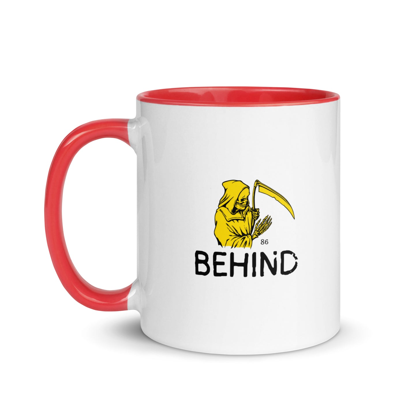 BEHIND Mug with Color Inside