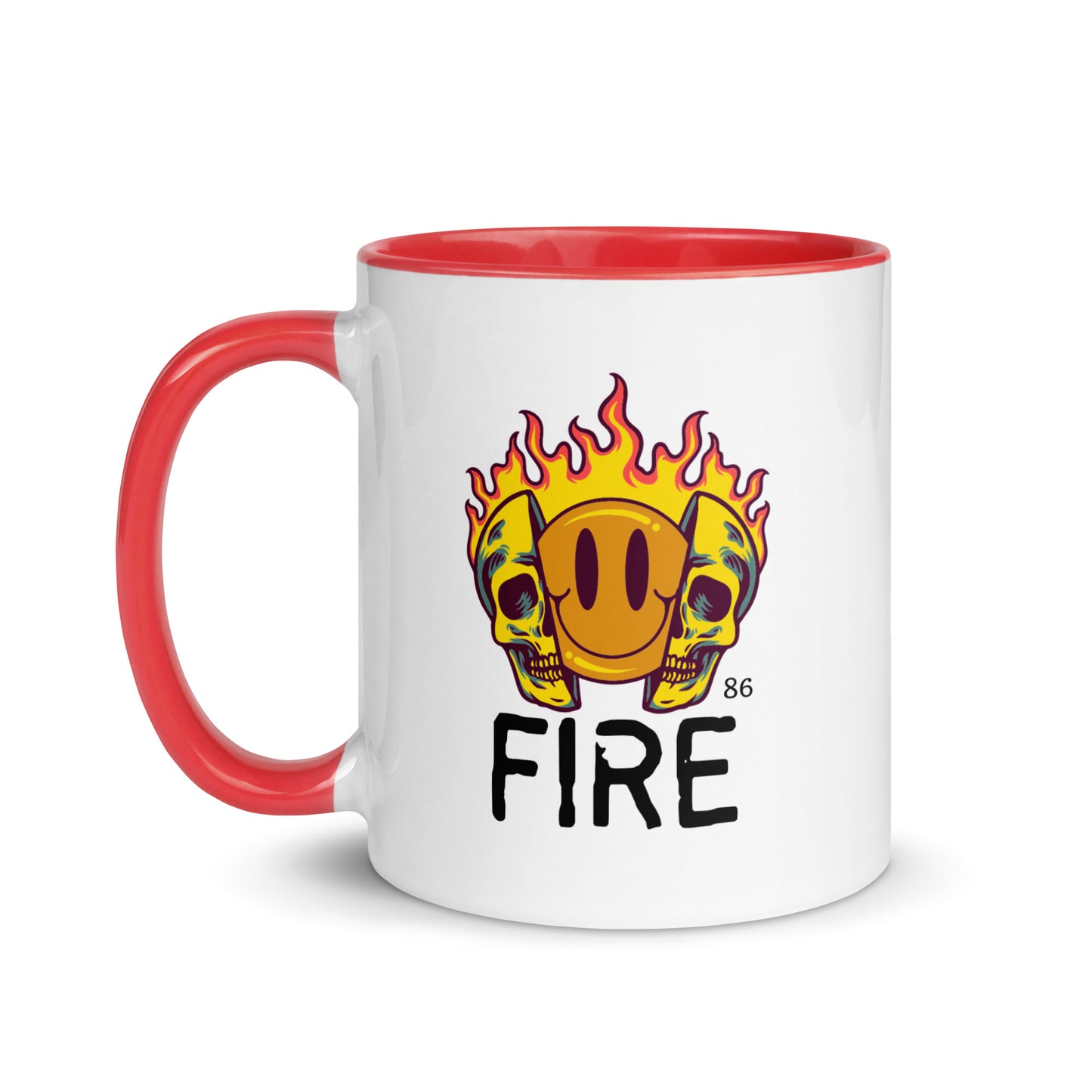 FIRE Mug with Color Inside