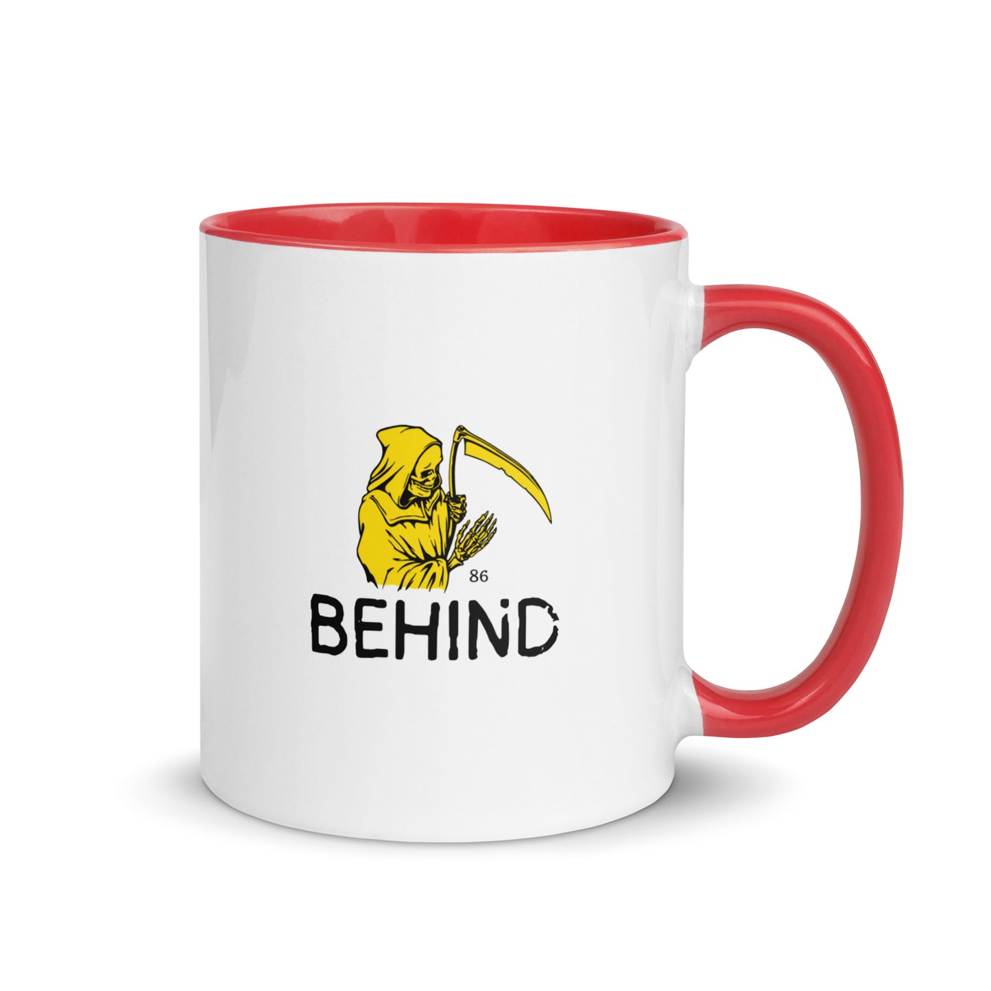 BEHIND Mug with Color Inside