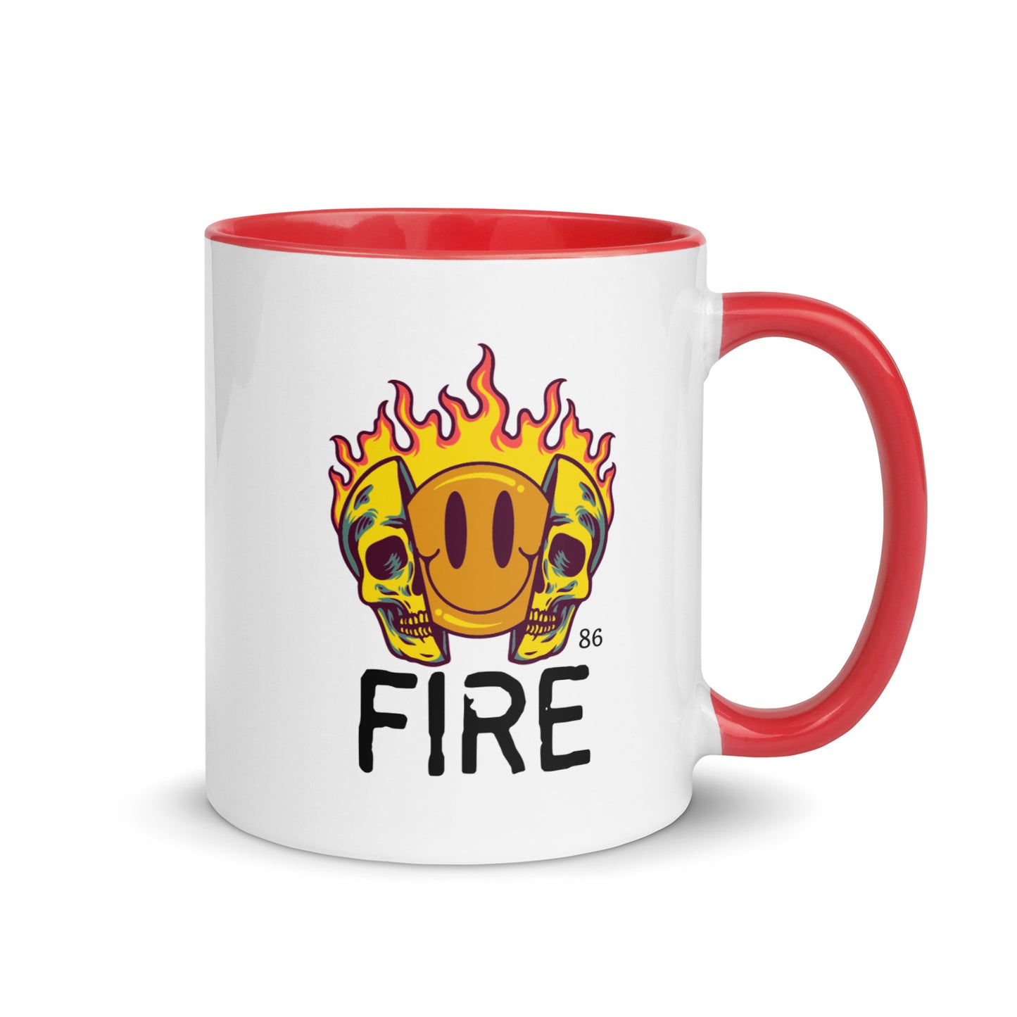 FIRE Mug with Color Inside