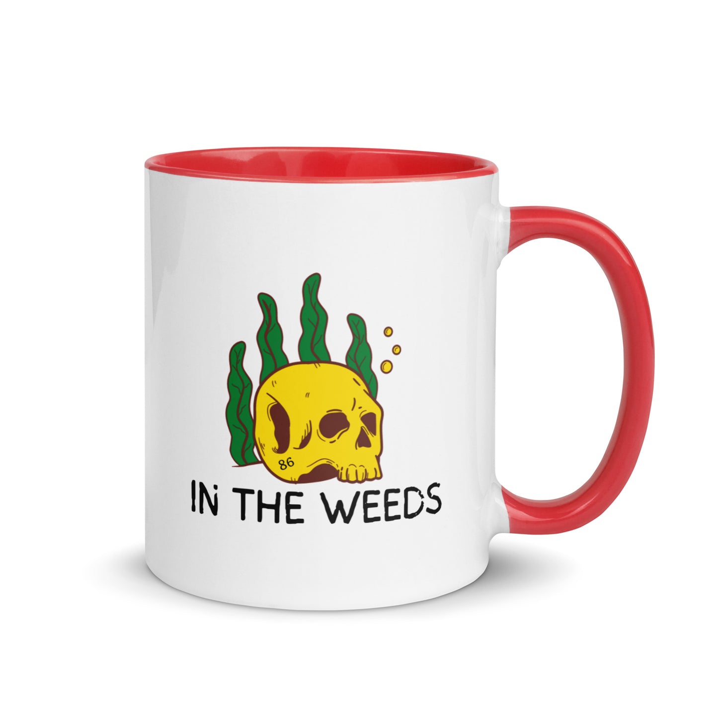 IN THE WEEDS 2 Mug with Color Inside