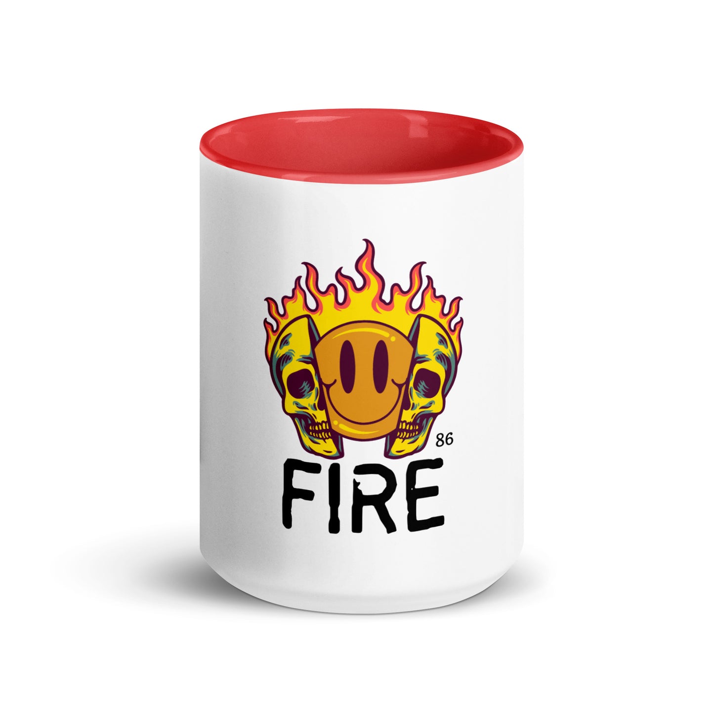 FIRE Mug with Color Inside