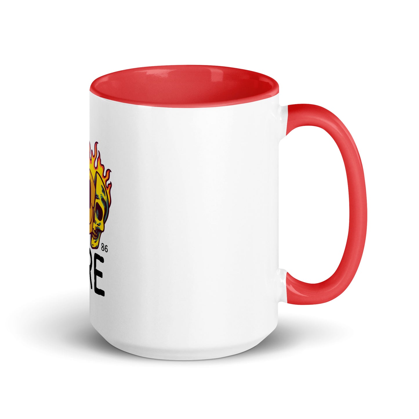 FIRE Mug with Color Inside