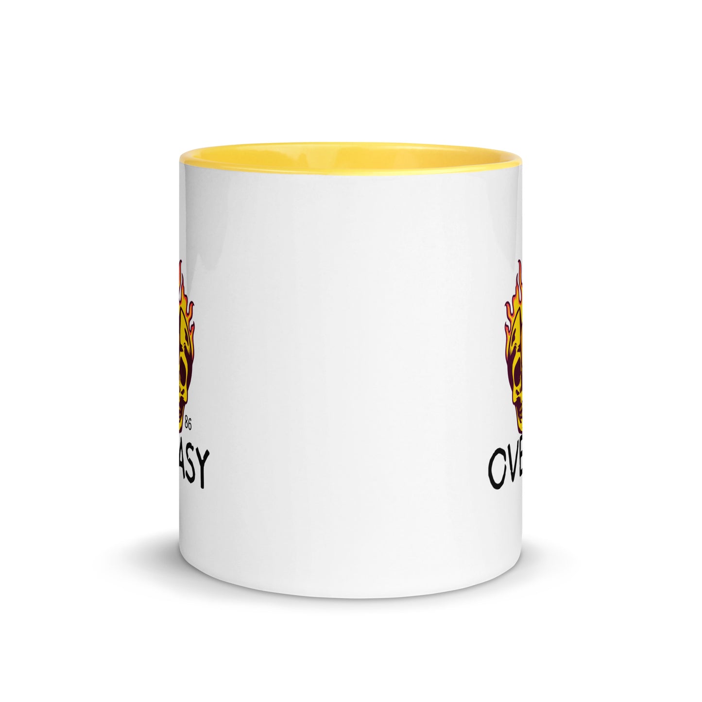 OVEREASY Mug with Color Inside