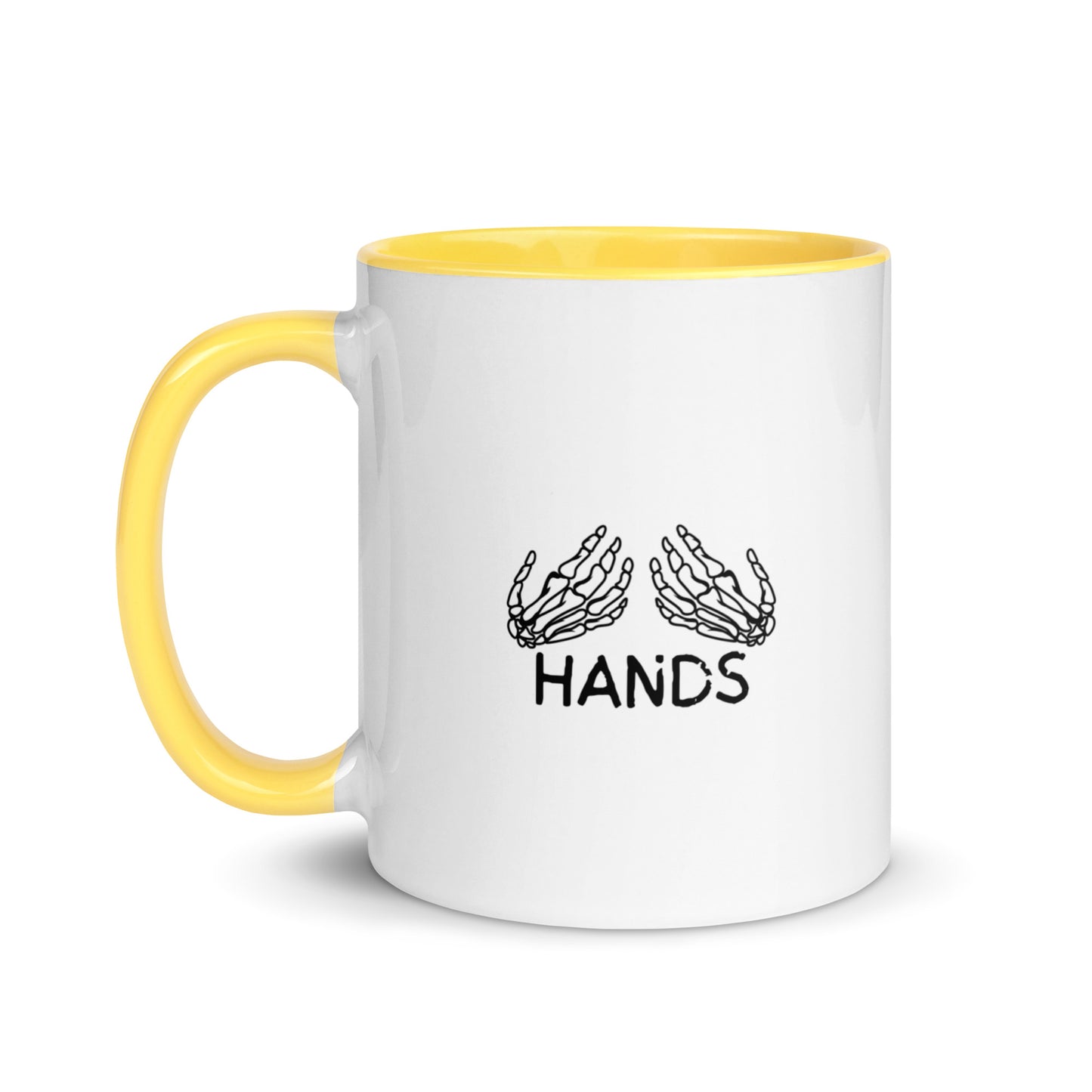 HANDS Mug with Color Inside