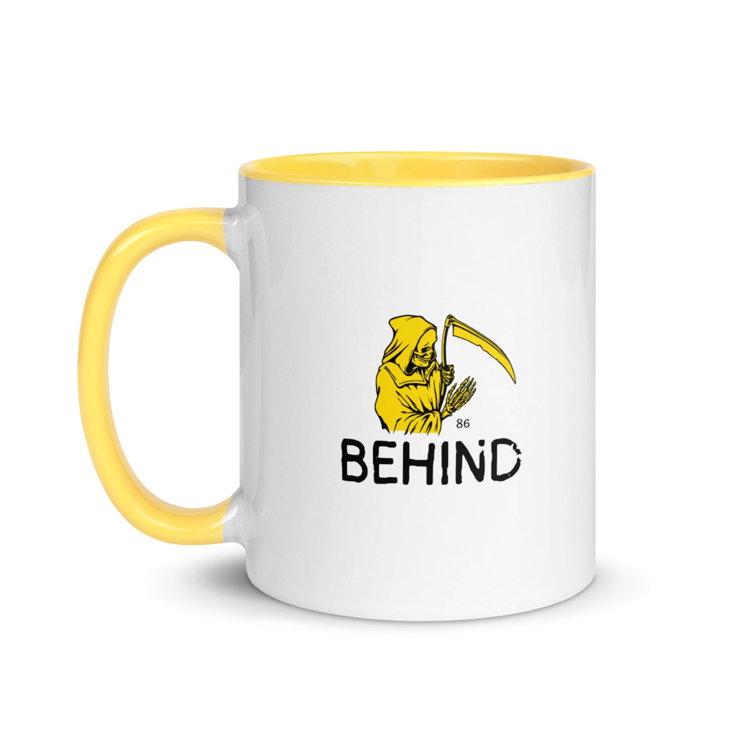 BEHIND Mug with Color Inside