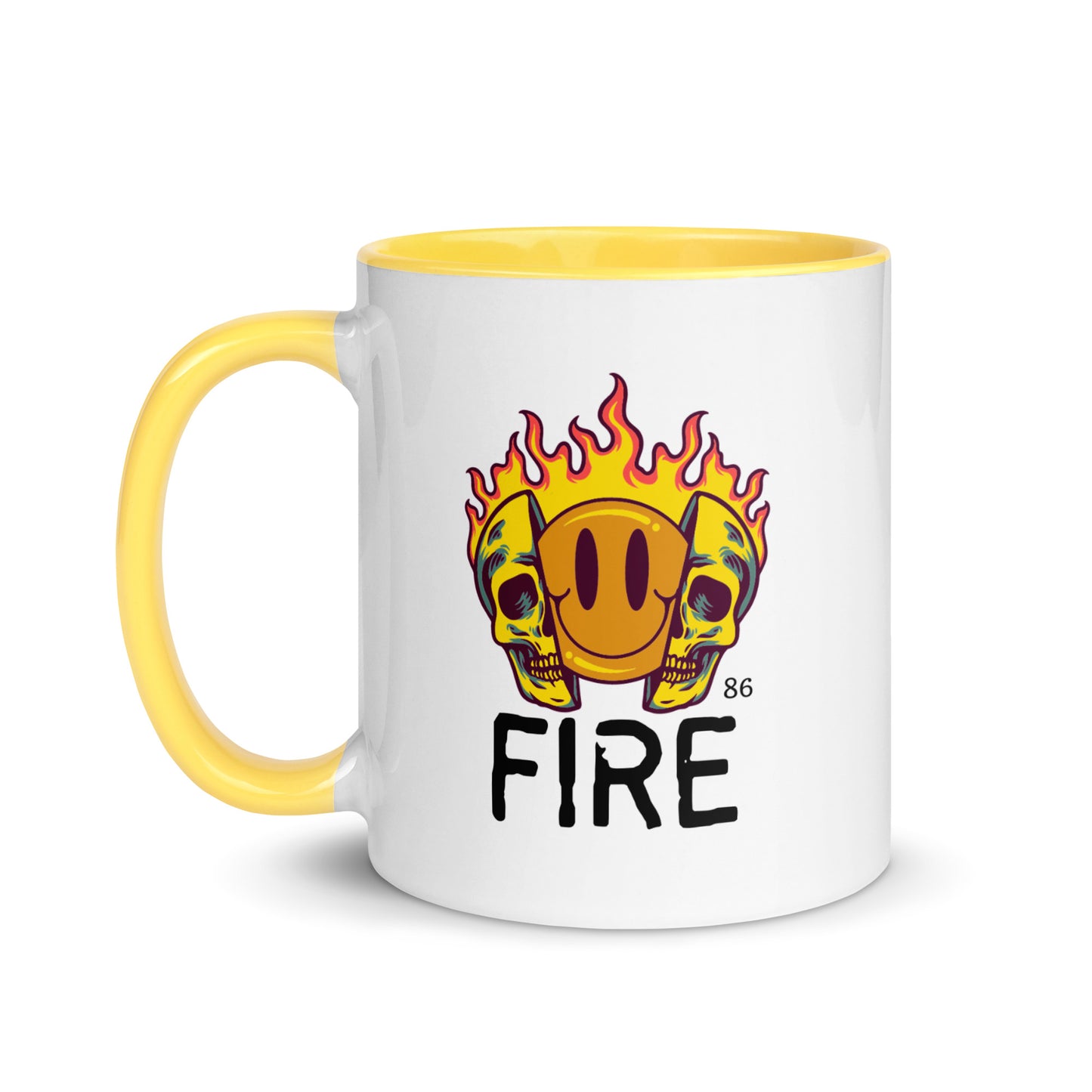 FIRE Mug with Color Inside