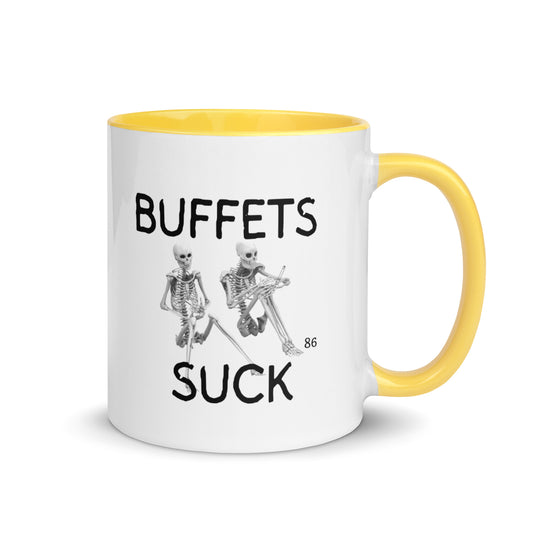 BUFETS SUCK 2 Mug with Color Inside