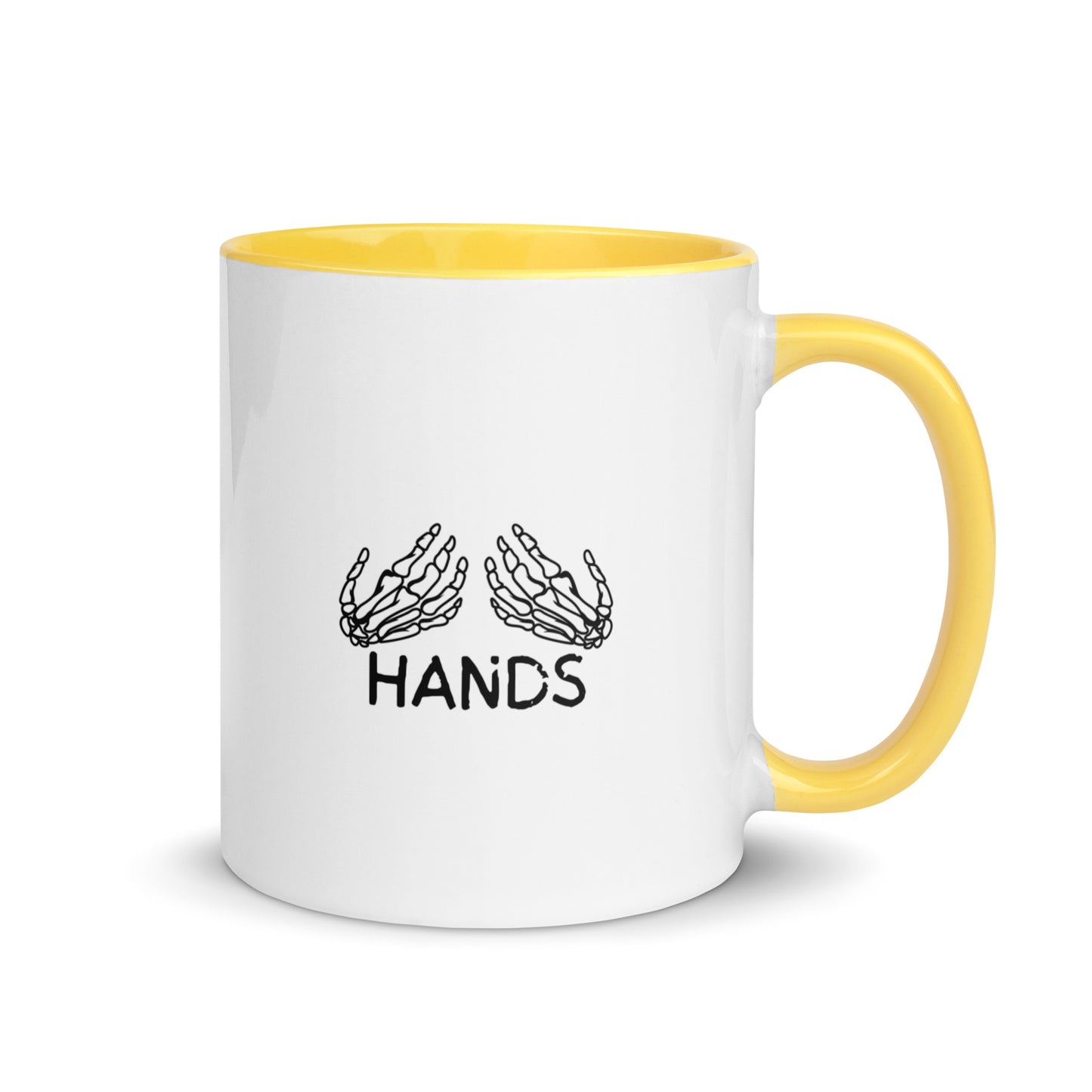 HANDS Mug with Color Inside