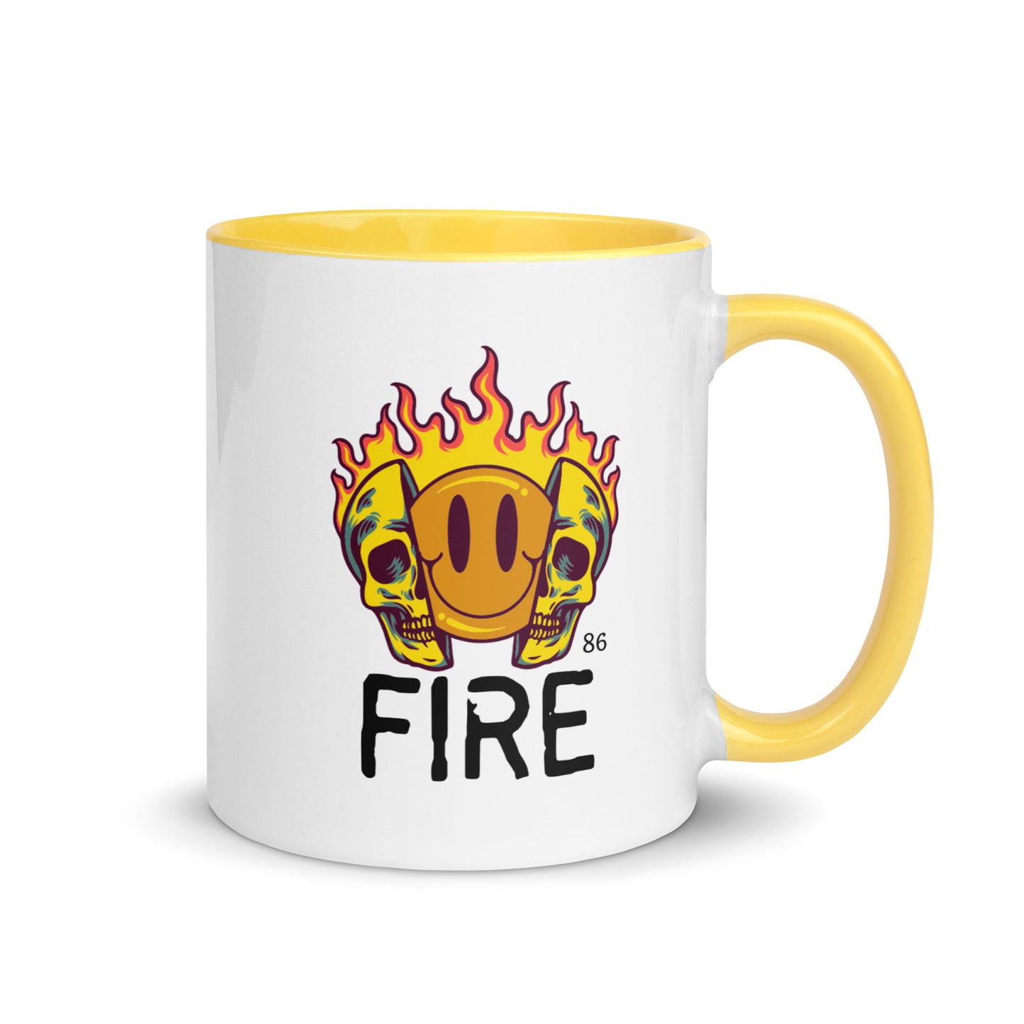 FIRE Mug with Color Inside