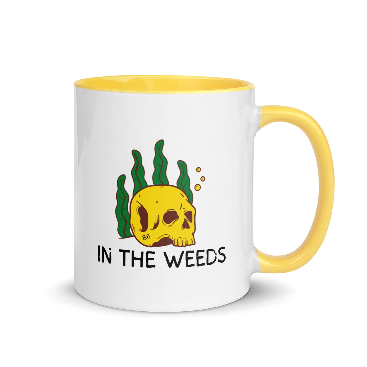 IN THE WEEDS 2 Mug with Color Inside