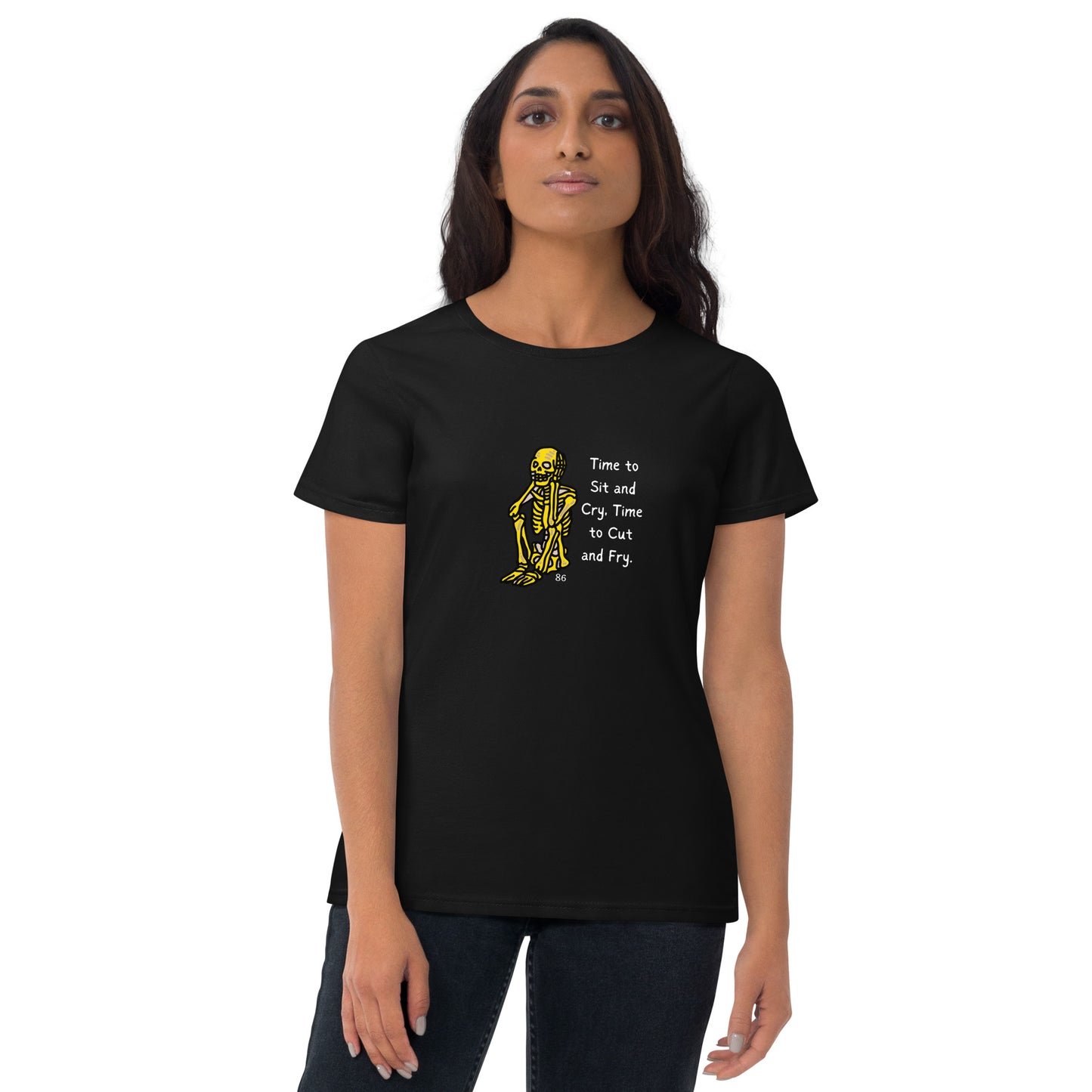 Time To Sit Black Women's short sleeve t-shirt