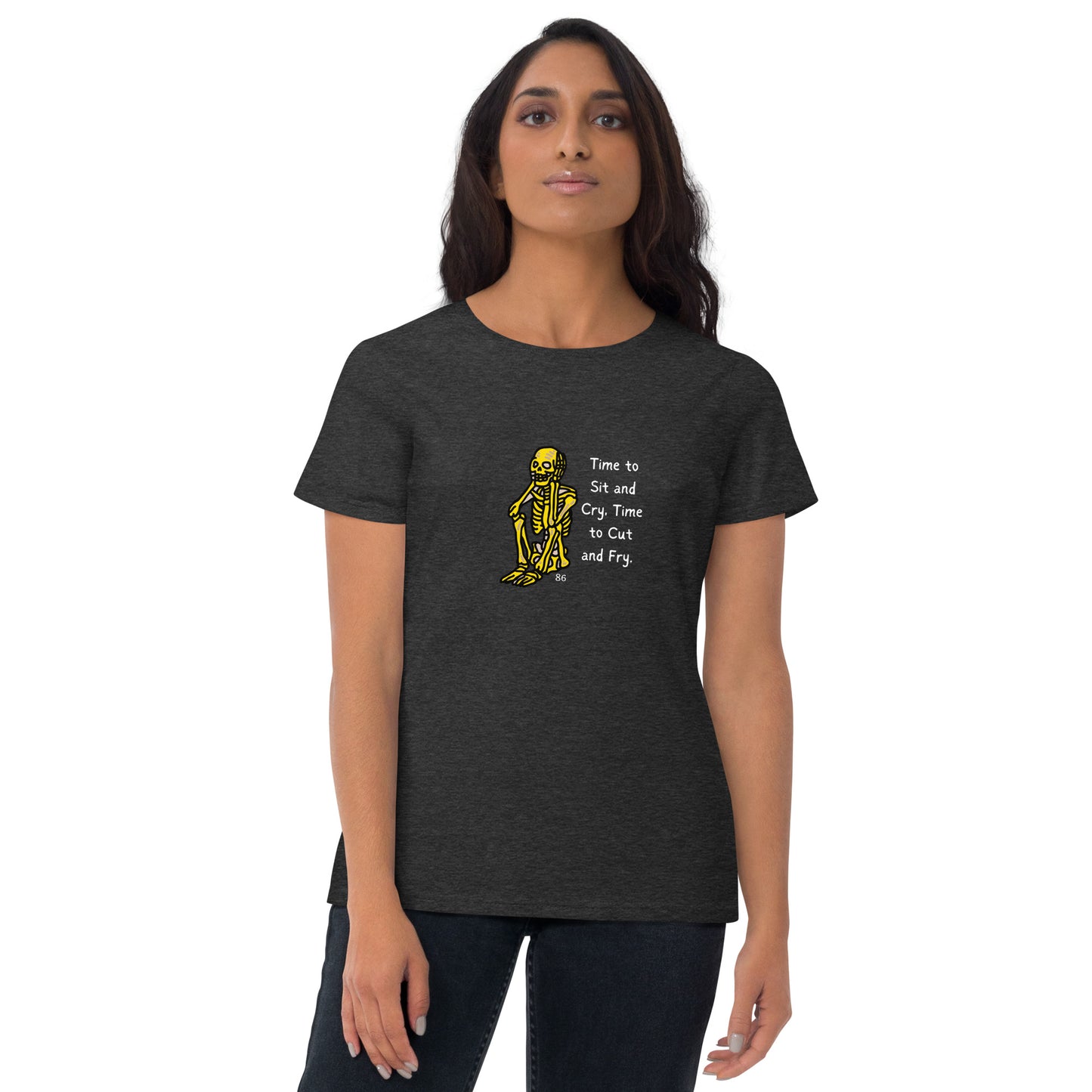 Time To Sit Black Women's short sleeve t-shirt