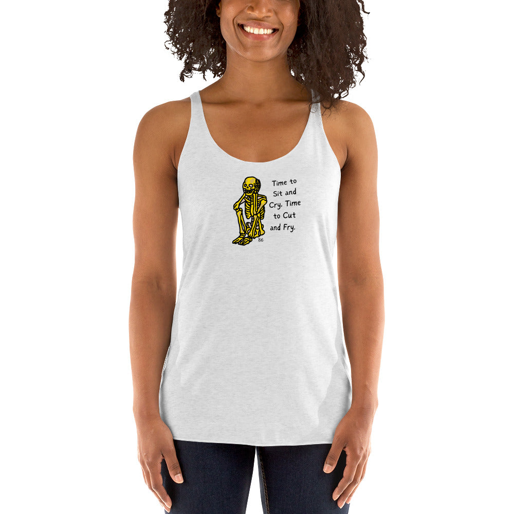 Time To Sit Women's Racerback Tank