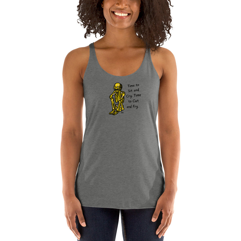 Time To Sit Women's Racerback Tank