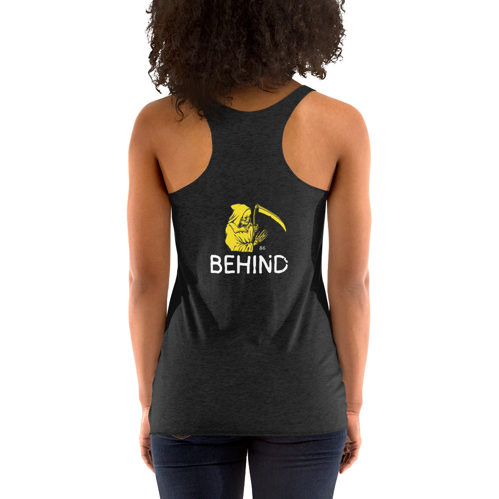 BEHIND BLACK Women's Racerback Tank