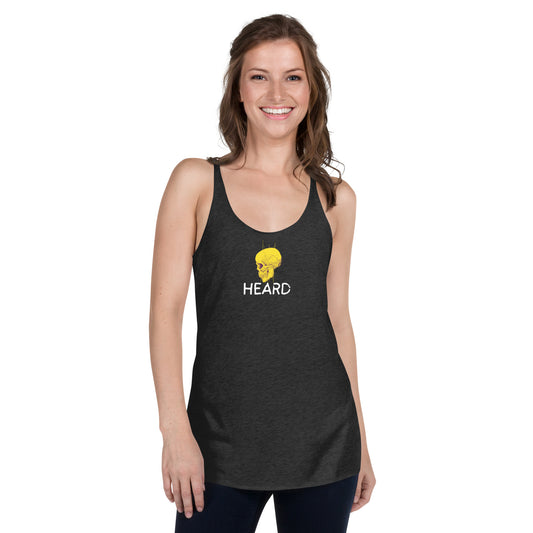 HEARD BLACK Women's Racerback Tank