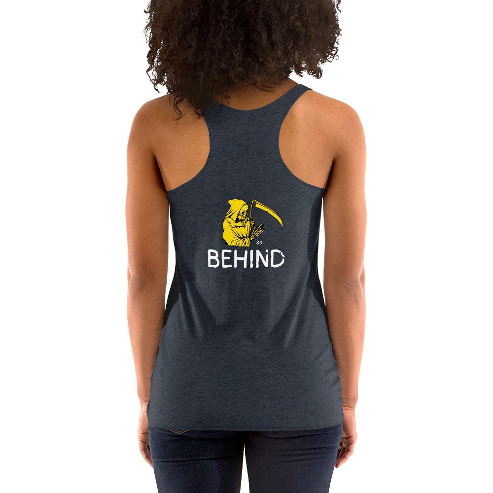 BEHIND BLACK Women's Racerback Tank