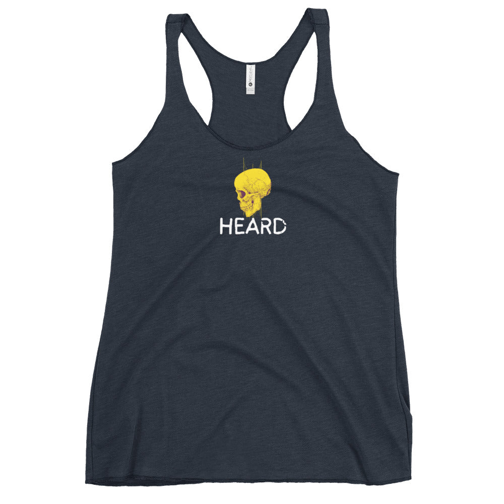 HEARD BLACK Women's Racerback Tank