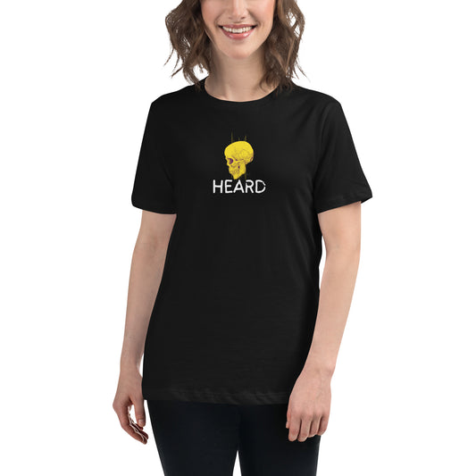 HEARD BLACK Women's Relaxed T-Shirt