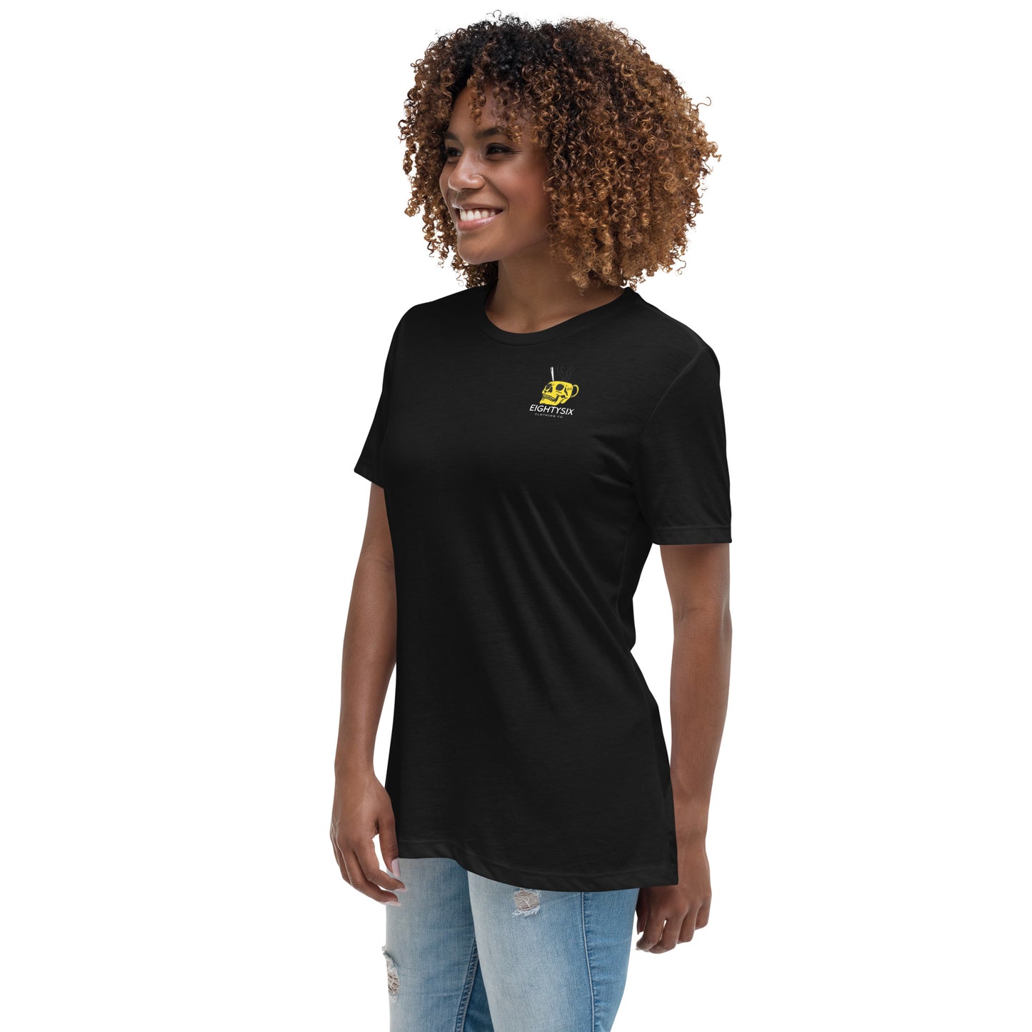 BEHIND BLACK Women's Relaxed T-Shirt