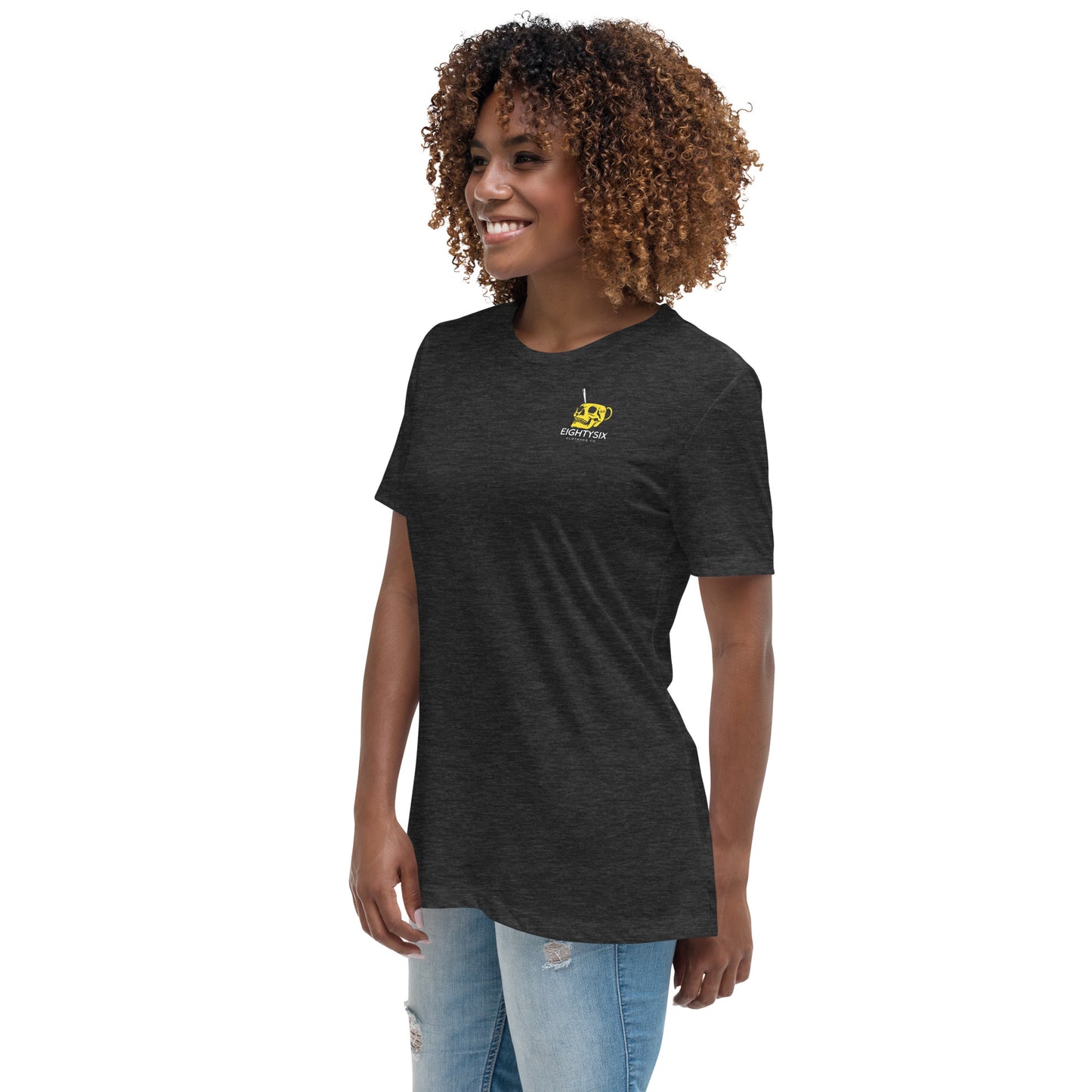 BEHIND BLACK Women's Relaxed T-Shirt