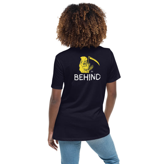 BEHIND BLACK Women's Relaxed T-Shirt