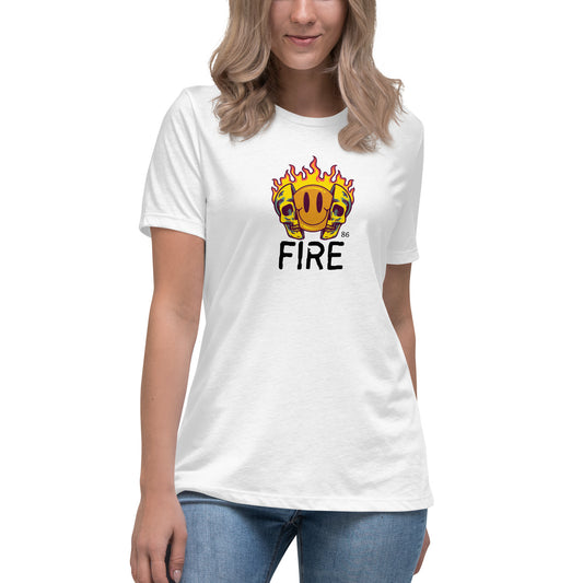 FIRE Women's Relaxed T-Shirt